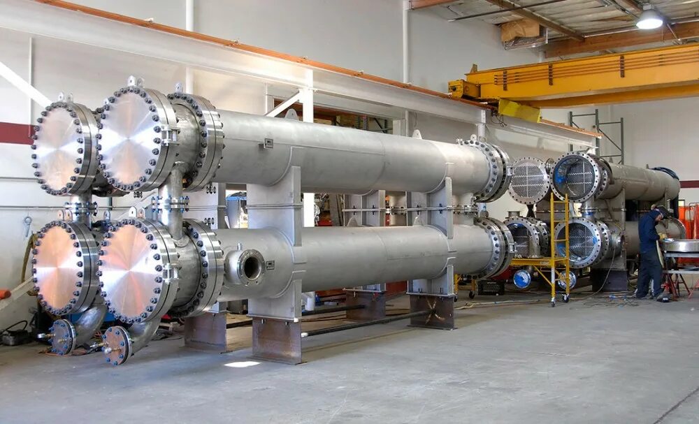 Трубчатые аппараты. Теплообменник Heat Exchanger. Shell and tube Heat Exchanger. Теплообменники типа «Double Pipe Heat Exchanger». Рекуперативный теплообменник ГАЗ-ГАЗ.