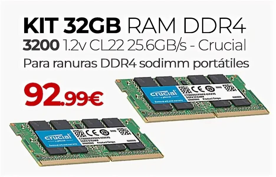 Crucial ddr4 3200 sodimm. Crucial ddr4 3200 sodimm
