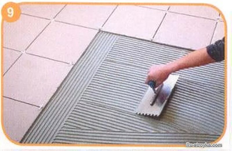 гребенка для укладки напольного покрытия. шпатель для клея плитки. размер зуба шпателя для плитки. керамогранит на клею на улице. шпатель ткв а2.