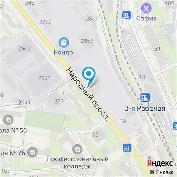 Народный проспект 20. Народный проспект 20