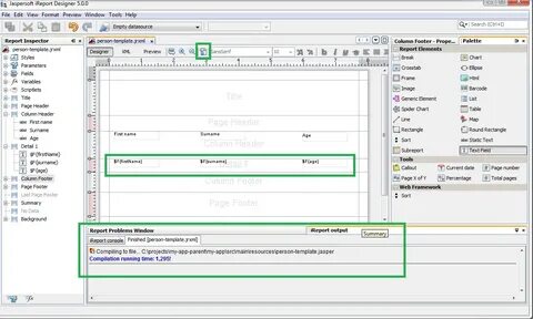 Java reports