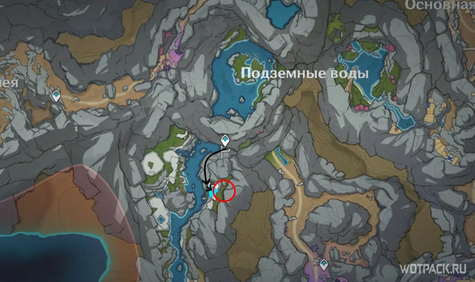 Задания в шахте разлома