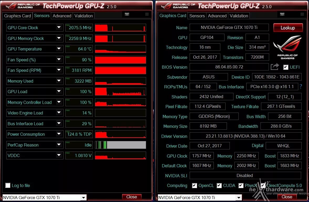 GEFORCE GTX 1070 GPU Z. GTX 1070 8gb GPU Z. GTX 1070 ti GPU Z. GEFORCE GTX 1070 ti GPU-Z. Gpuz x64