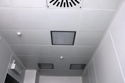 Кассетные потолки clip in
