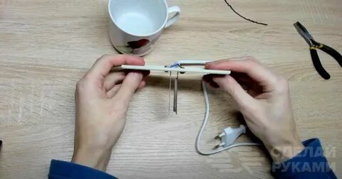 Кипятильник из нихромовой проволоки