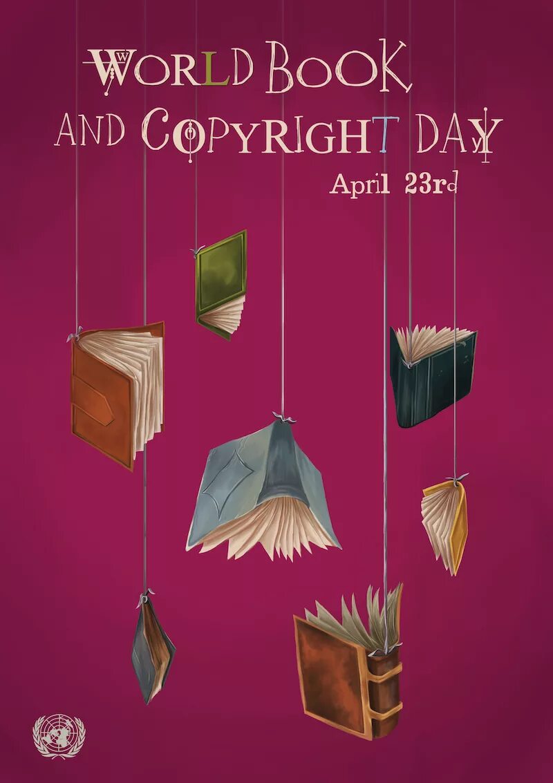 World book Day. The book of Days. World book and Copyright Day. 23 April book Day. When day book