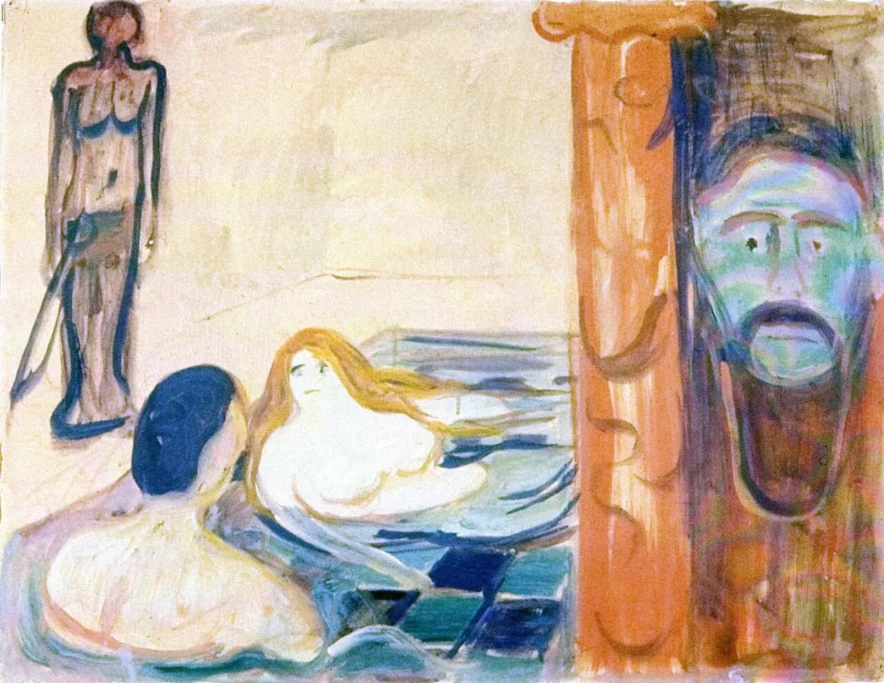 Мунк ревность картина. Edvard munch jealousy. Мунк ревность. Мунк ревность картина. Мунк ревность.