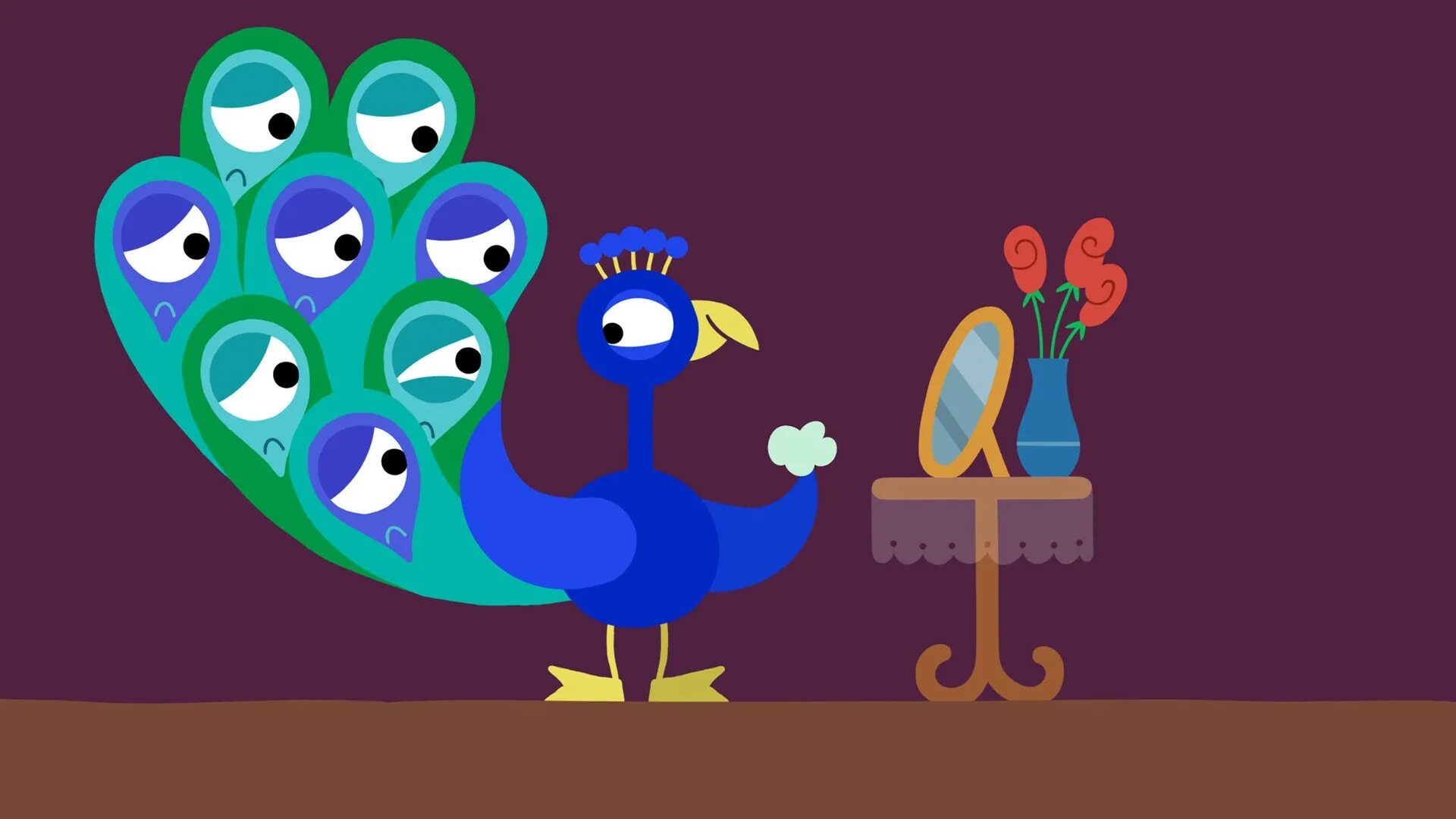 Feathering his own. Мультфильм Animanimals. Зоосад (Animanimals) {м/с, 2013-2018}.
