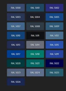 Ral 5003 синий