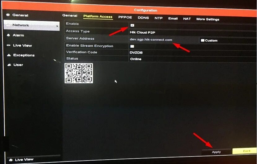 NVR Hikvision Hik connect. Код верификации Hikvision. Hik cloud p2p. Hikvision Порты для сервиса Hik connect.