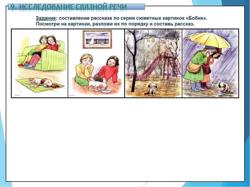 Рассказывание по картине связной речи