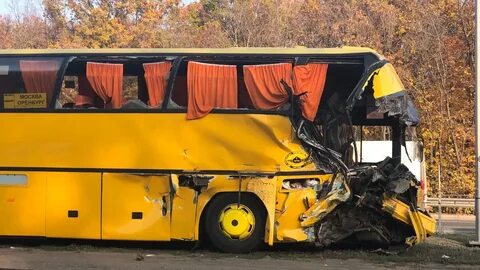 Автобус машины аварии