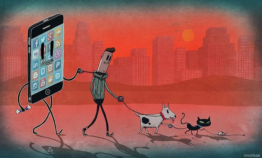 Современное общество представляет собой. Стив каттс картины. стив каттс карикатурные иллюстрации. стив каттс современное общество. иллюстрации стива каттса.