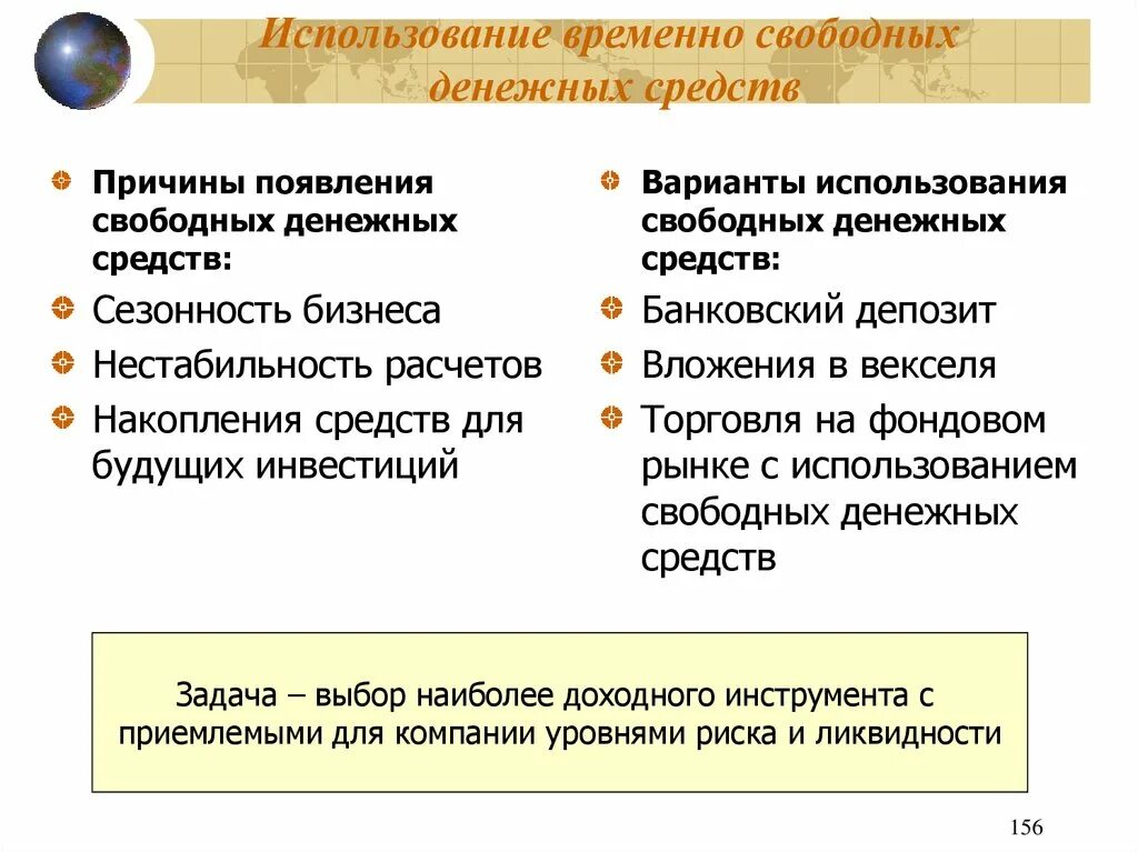 Временно свободными средствами. Временно свободные денежные средства это. Анализ свободных денежных средств. Накопление временно свободных денежных средств. Размещение временно свободных денежных средств.