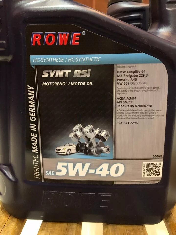 Масло ров 5w40. Моторное масло Rowe 5w40. Масло Rowe 5w40 Hightec Synt 5-40. Rowe Hightec Synt RSI SAE 5w-40. Rowe Hightec RSI 5w40.