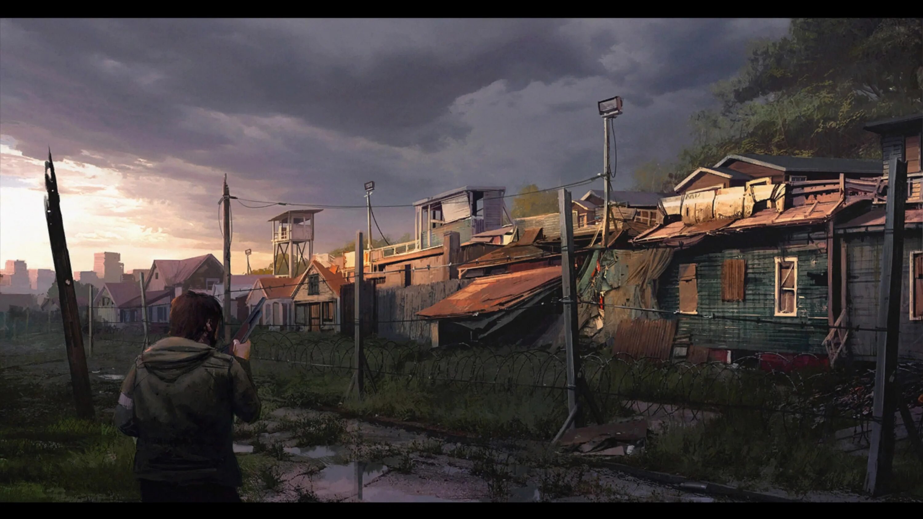 Town of us 3 3 2. The last of us 2 город. The last of us Карантинная зона. Карантинная зона Бостон the last of us. The last of us Карантинная зона арт.