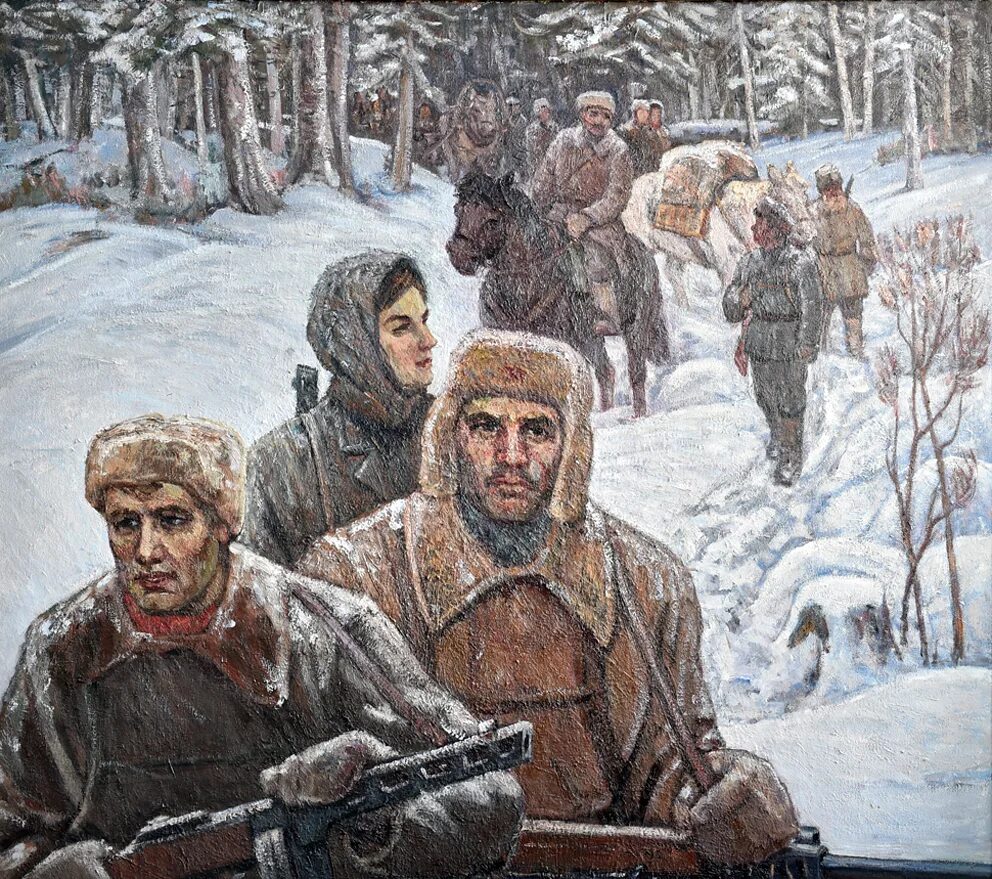 Читать партизаны пустоты. Партизаны (в. чеканюк). партизаны в живописи. партизаны картины художников.