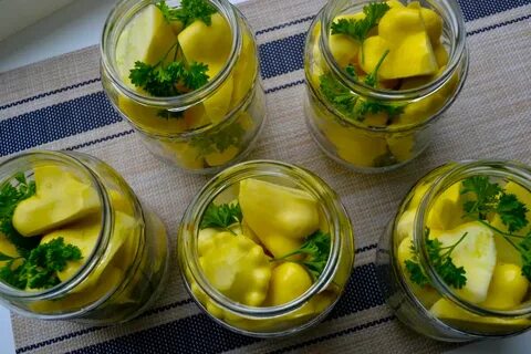 Соленые патиссоны рецепт