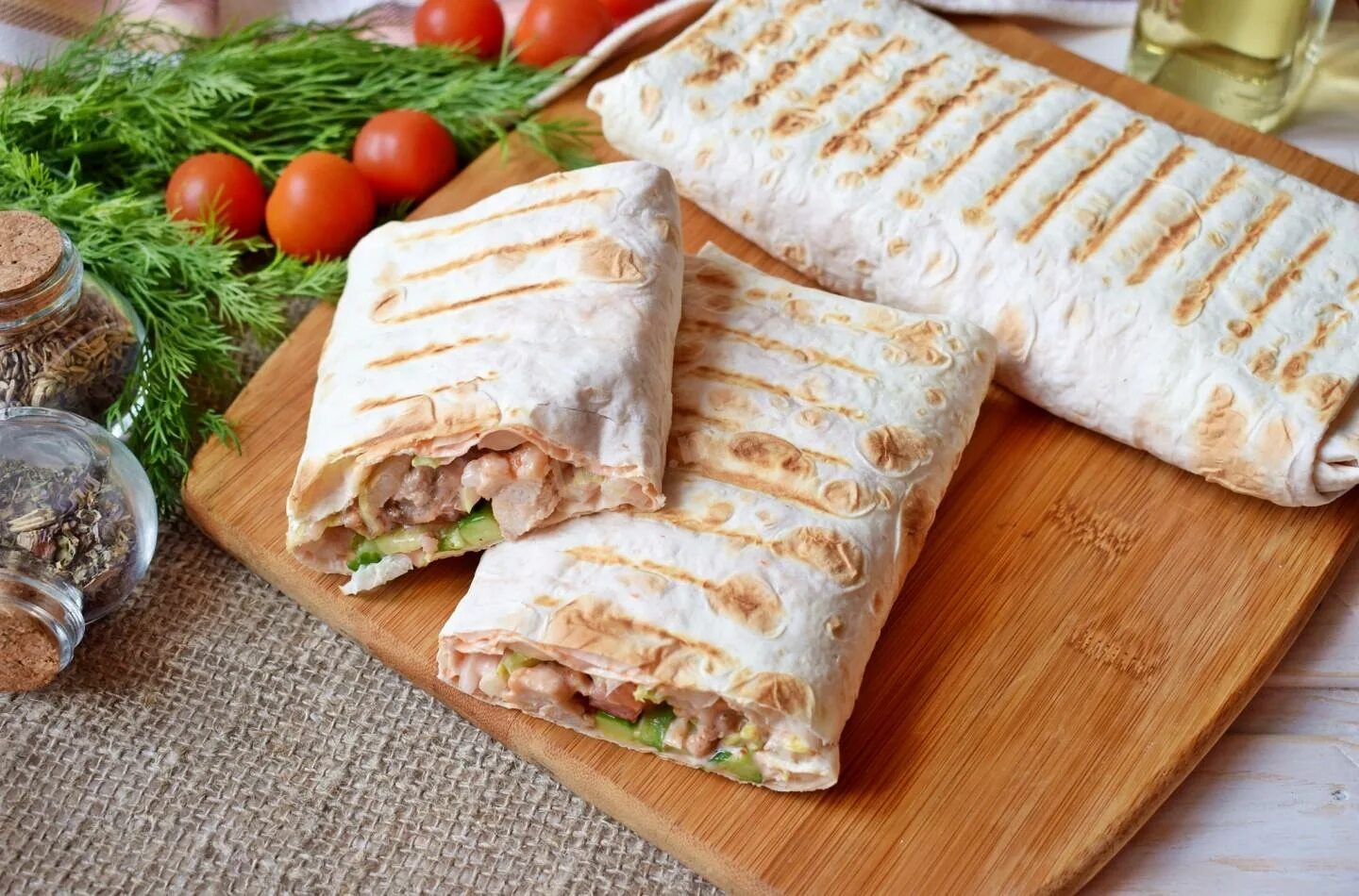Классический рецепт шавермы с курицей