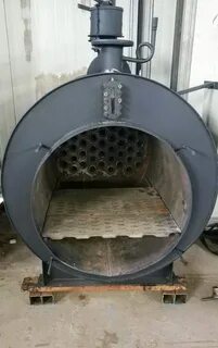 Паровой котел на твердом топливе