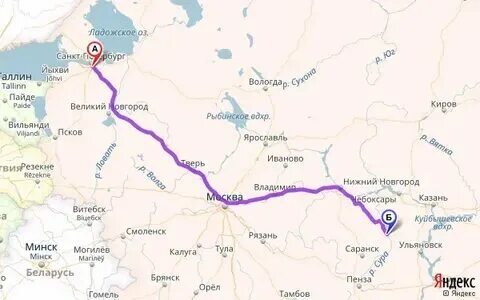 От нижнего новгорода до украины сколько километров