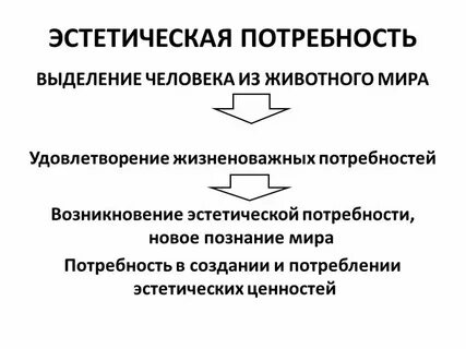 Эстетические виды деятельности работа