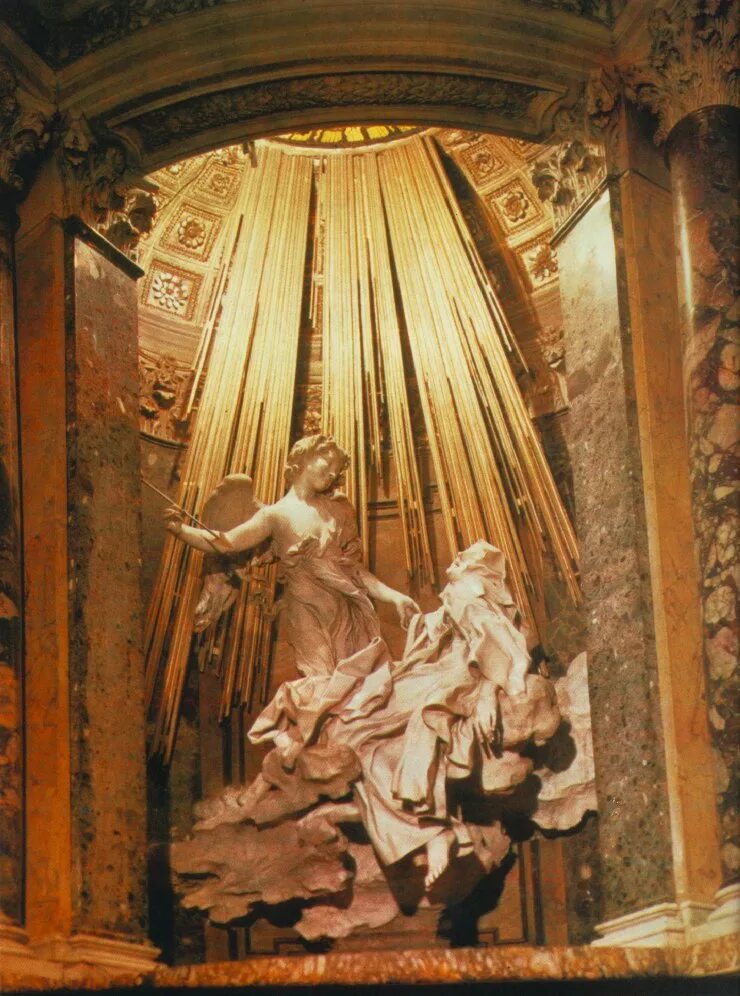 Скульптура Бернини экстаз св Терезы. Барокко Бернини экстаз Святой Терезы. Лоренцо Бернини экстаз Святой Терезы.
