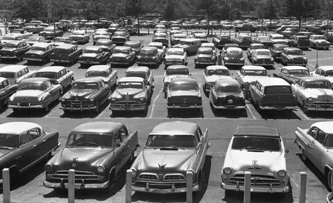 Старый car parking