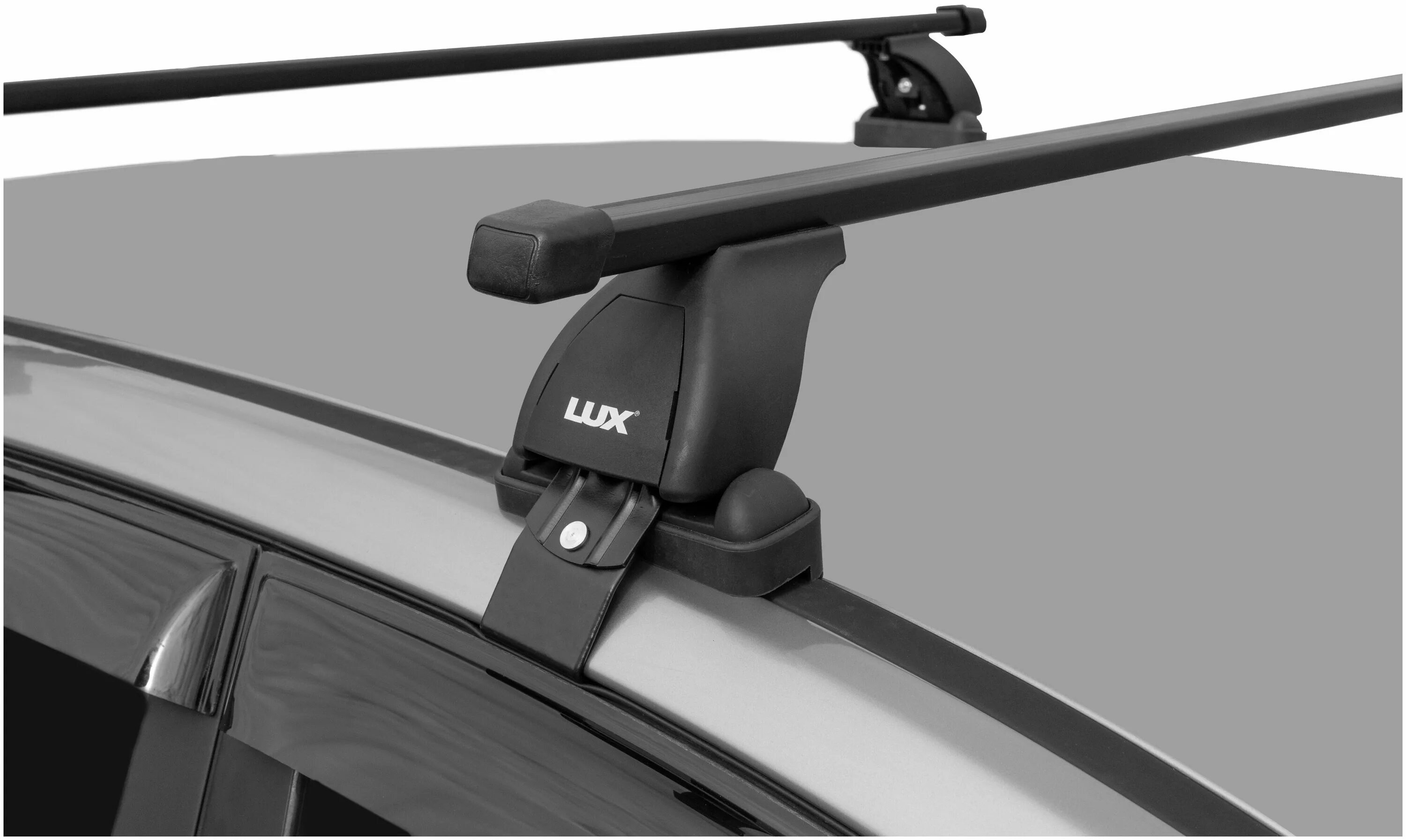 Багажник Lux бк3. Багажник Lux стандарт на крышу SSANGYONG Kyron (2005-2016) без рейлингов, 1.3 м. 690014 Lux. Автомобильный багажник бк2 Lux.