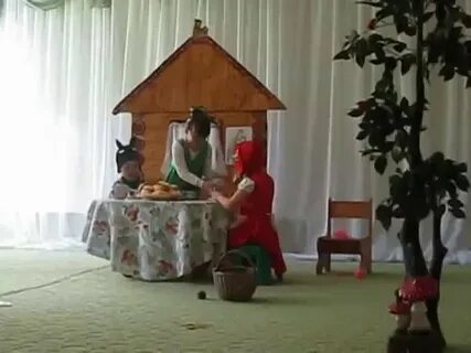 Театральная постановка сказки в детском саду