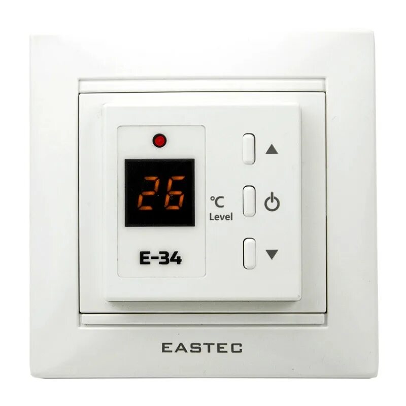 Электронные термостаты купить. Терморегулятор EASTEC E-34 белый. Терморегулятор EASTEC E 91.716 белый. Терморегулятор e-34 3,5квт с/у бел. EASTEC. Терморегулятор VARMEL RTC 91.716.