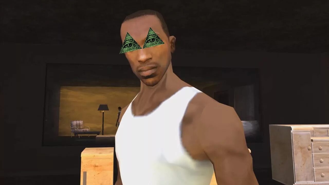 Cj san andreas. Си Джей в ГТА 5.