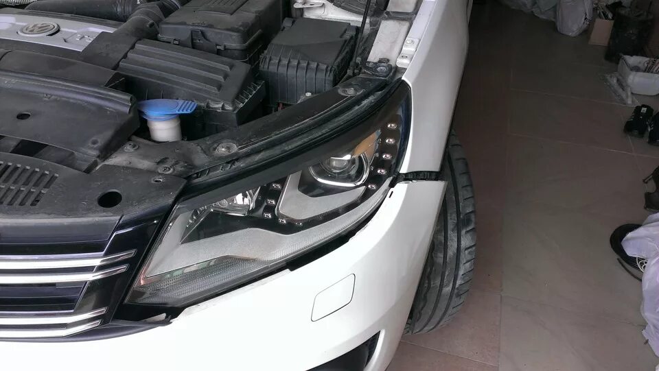 Как снять бампер тигуан 1 Comment enlever les pare-chocs avant et arrière VW Tiguan II (2016+)