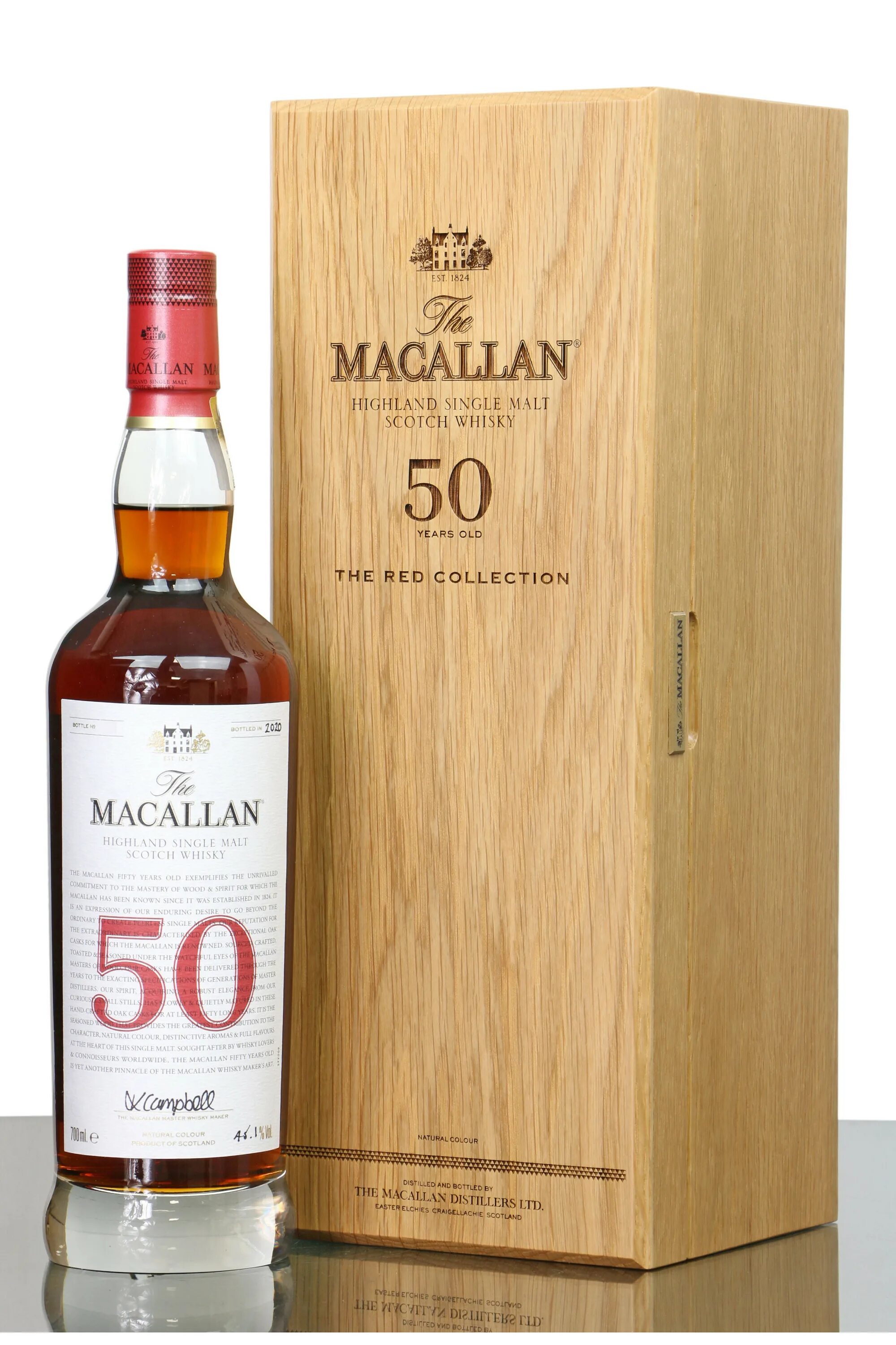 Macallan highland single malt scotch
