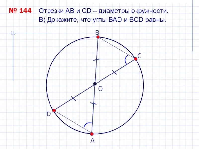 Отрезки в окружности. Доказательство окружности. Окружность название отрезков. Ab и CD диаметр окружности.
