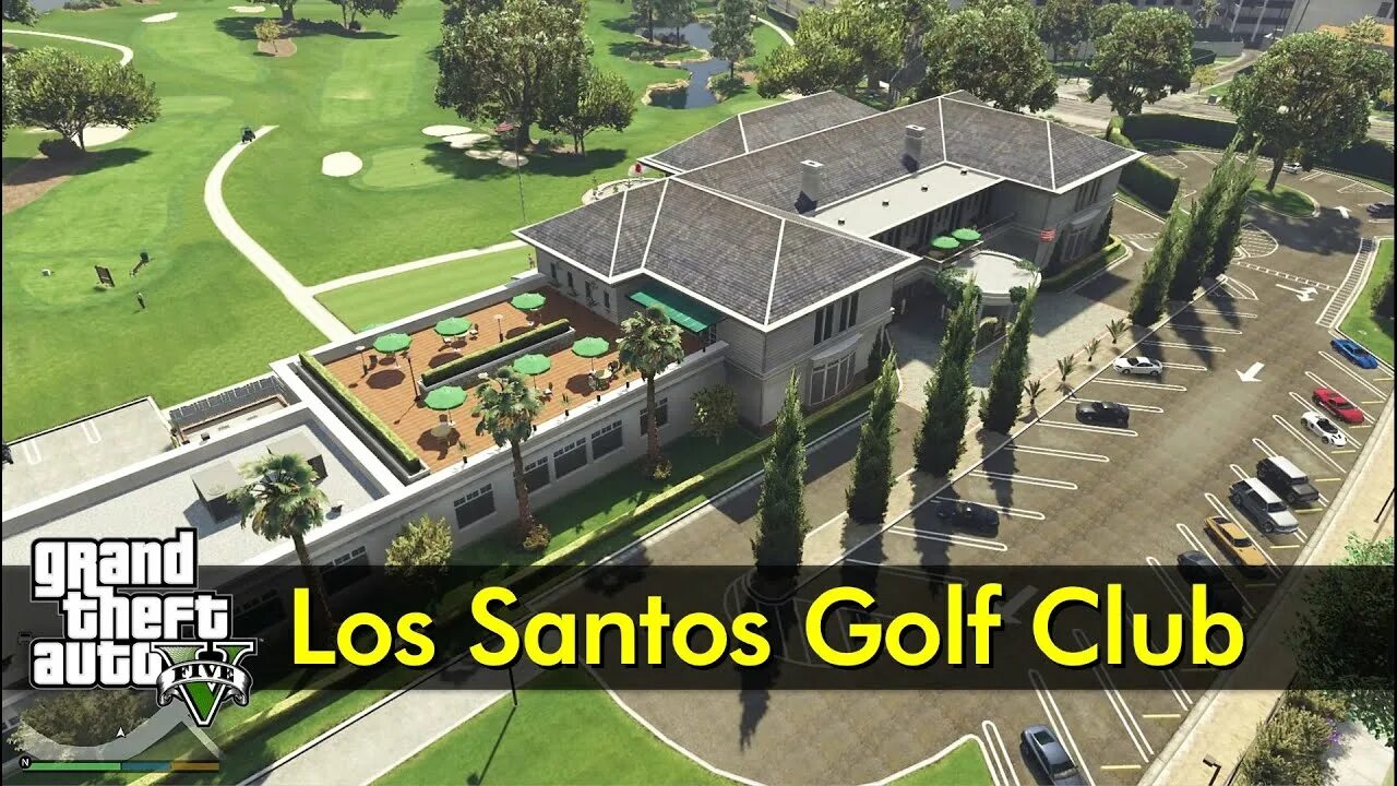 Как купить клуб в гта. Гольф клуб GTA 5. Los Santos Golf. Гольф поле ГТА 5. Гольф ГТА 5 на карте.