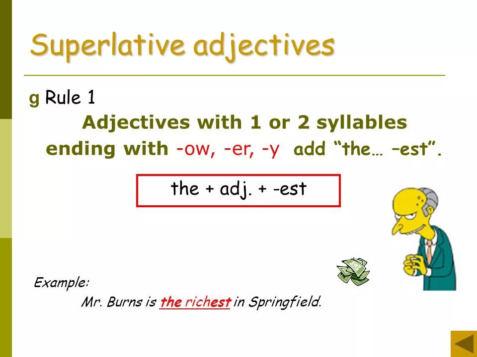 Dirty comparative. Superlative правило. Superlative adjectives. Comparative adjectives for Kids правило. Adjectives презентация.