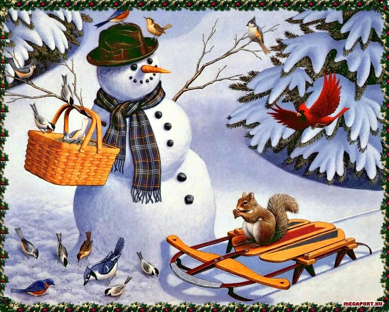 Зимняя открытка картинки. Снеговик красивый. Открытки зима. Зимние иллюстрации. Зимняя картина для детей.