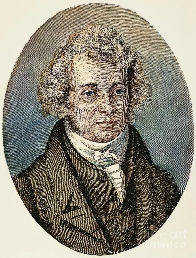 Ампер фото. Андре-Мари ампер (1775−1836). Андре Мари ампер портрет. Французский физик Андре Мари ампер.