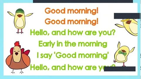 Hello song for kids walrus