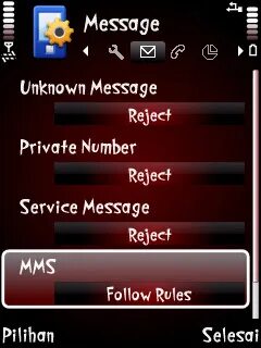 Unknown message