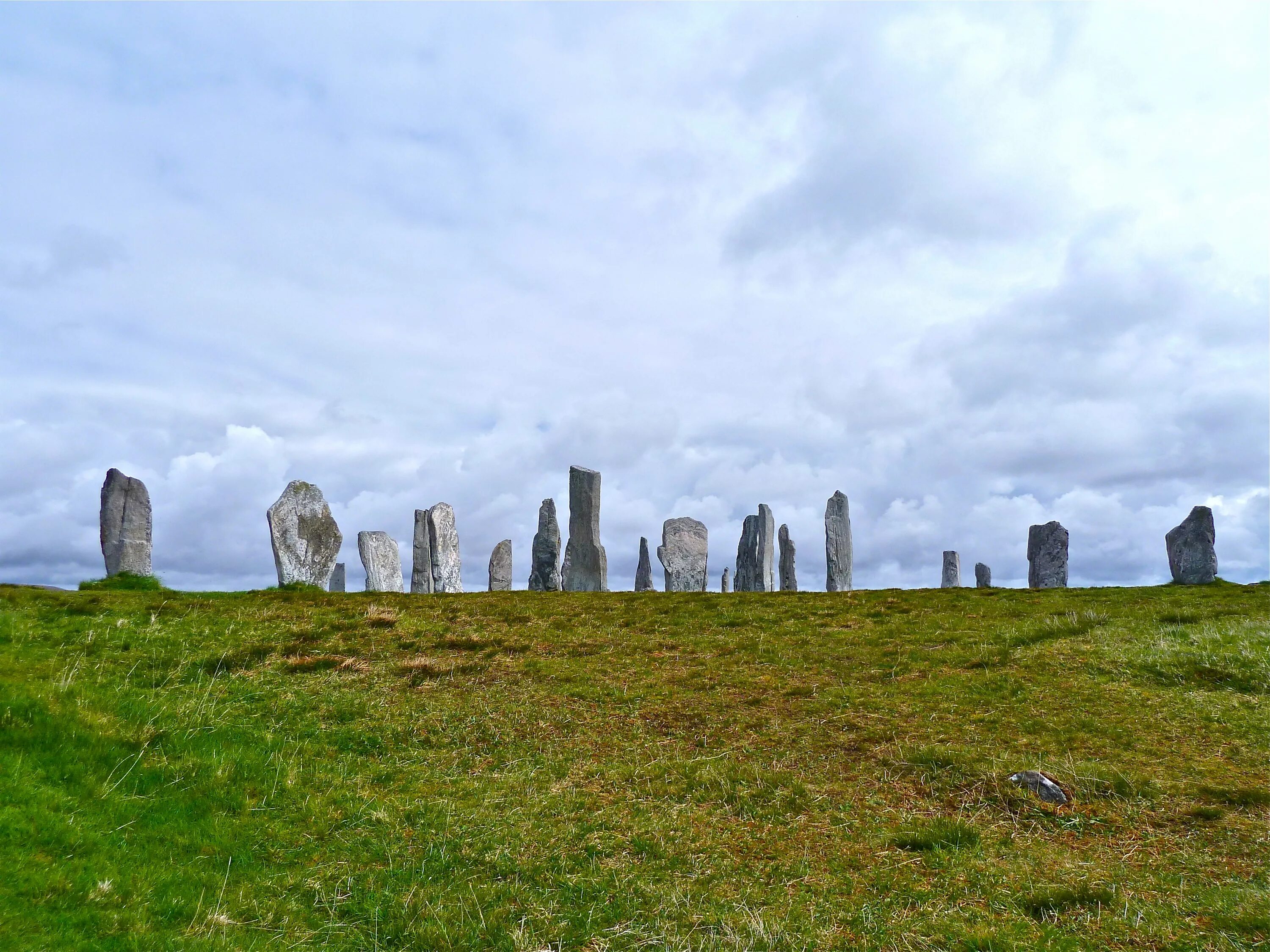 The oldest monuments are