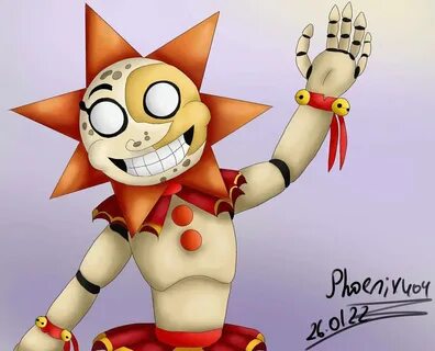 Солнце из fnaf