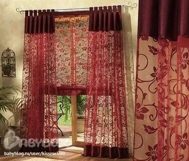 Как красиво удлинить шторы своими руками