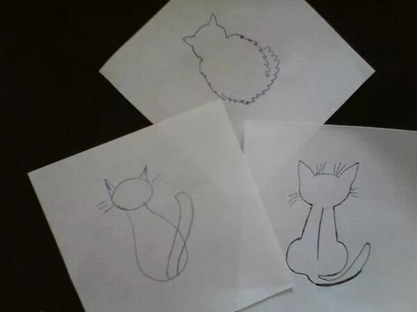 Кошка рисование тычком. Рисование кошки в средней группе поэтапно. Рисование кошки в средней группе поэтапно красками. Рисование: "кошка" (дорисуем кошке хвост).