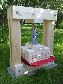 Пресс из дерева своими руками