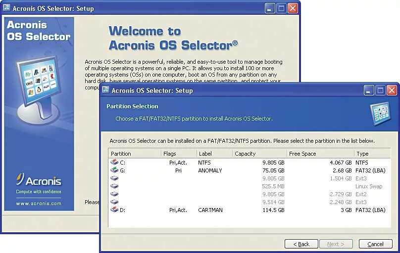 Os selector. Acronis os selector. acronis os selector 6. mca selector.