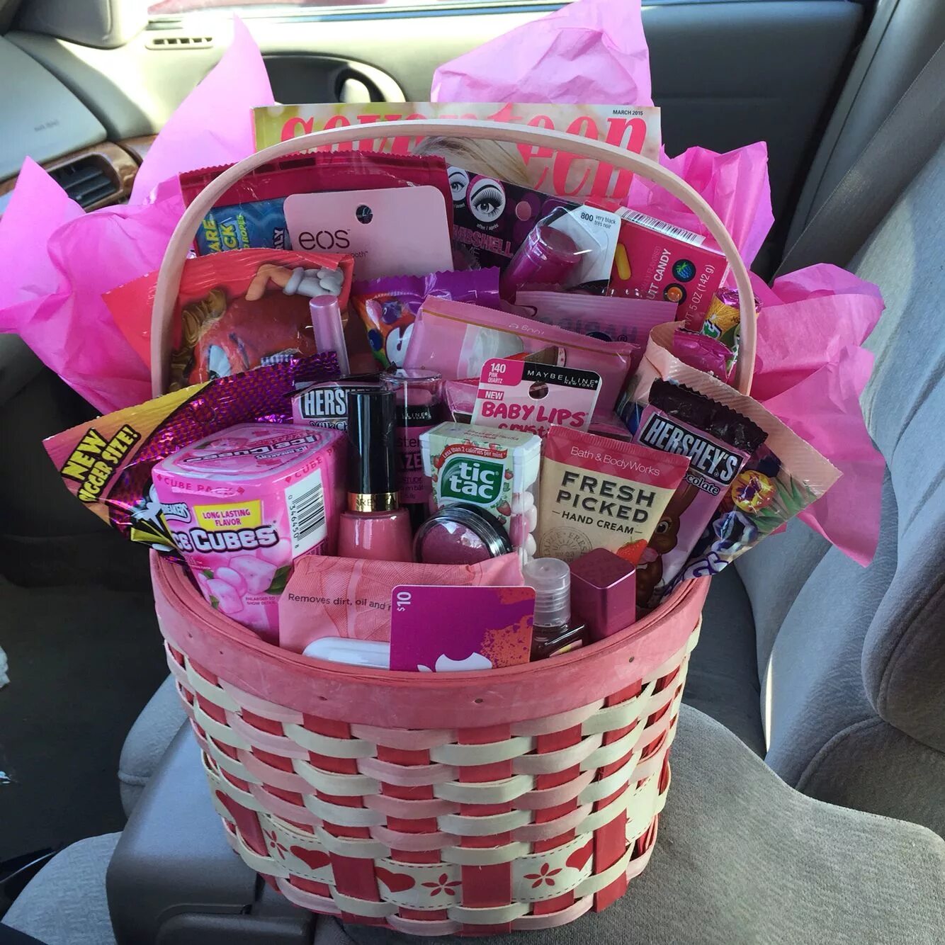 Pin on regalos Girl gift baskets, Homemade birthday gifts, Birthday gifts for te