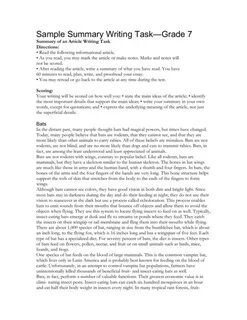 Article summary