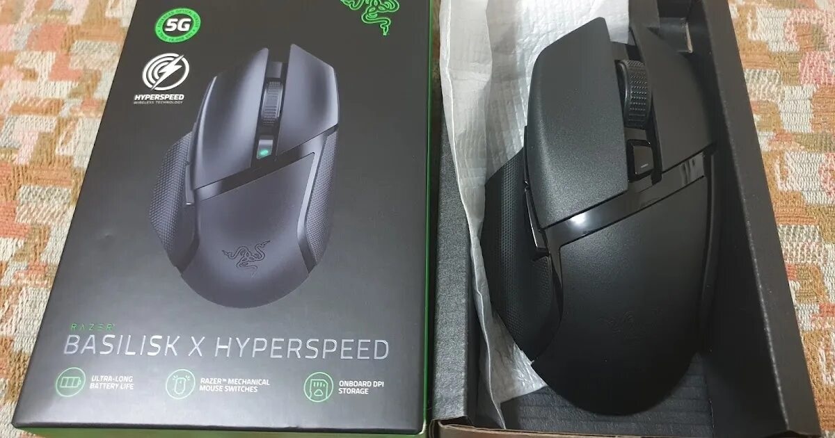 Мышь беспроводная razer basilisk x